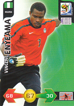 Vincent Enyeama Nigeria Panini 2010 World Cup #263